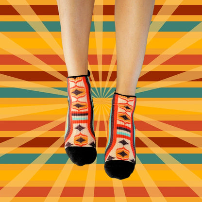 Radical Retro Bamboo Ankle Compression Socks