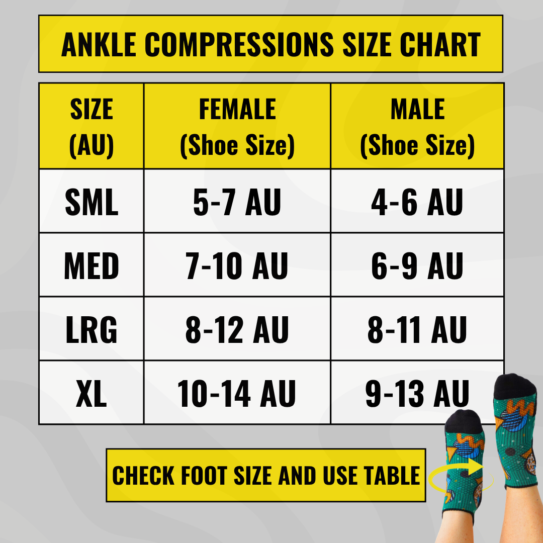 Ankle Everyday Relief Box 6 Pack Compression Socks