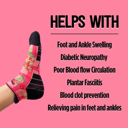 Ankle Compression Socks Retro 2.0 Bamboo