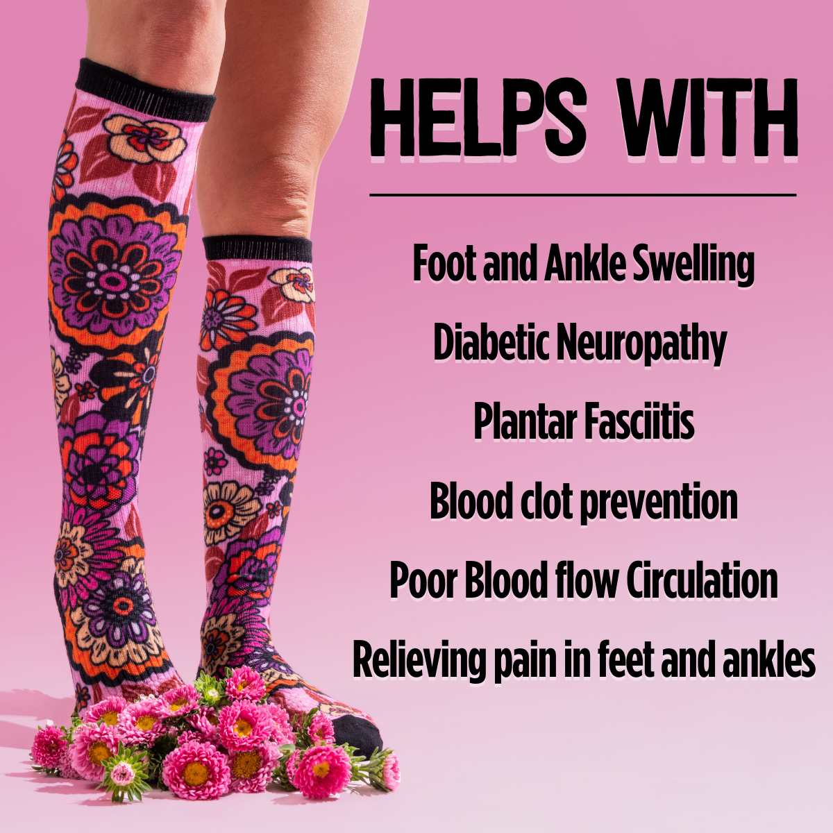 Bamboo Tan Compression Socks