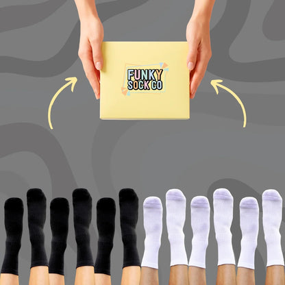 Crew Everyday Relief Box 6 Pack Compression Socks