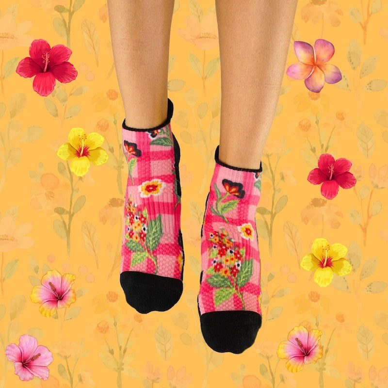 Ankle Compression Socks 4 Pack Mixed Bamboo