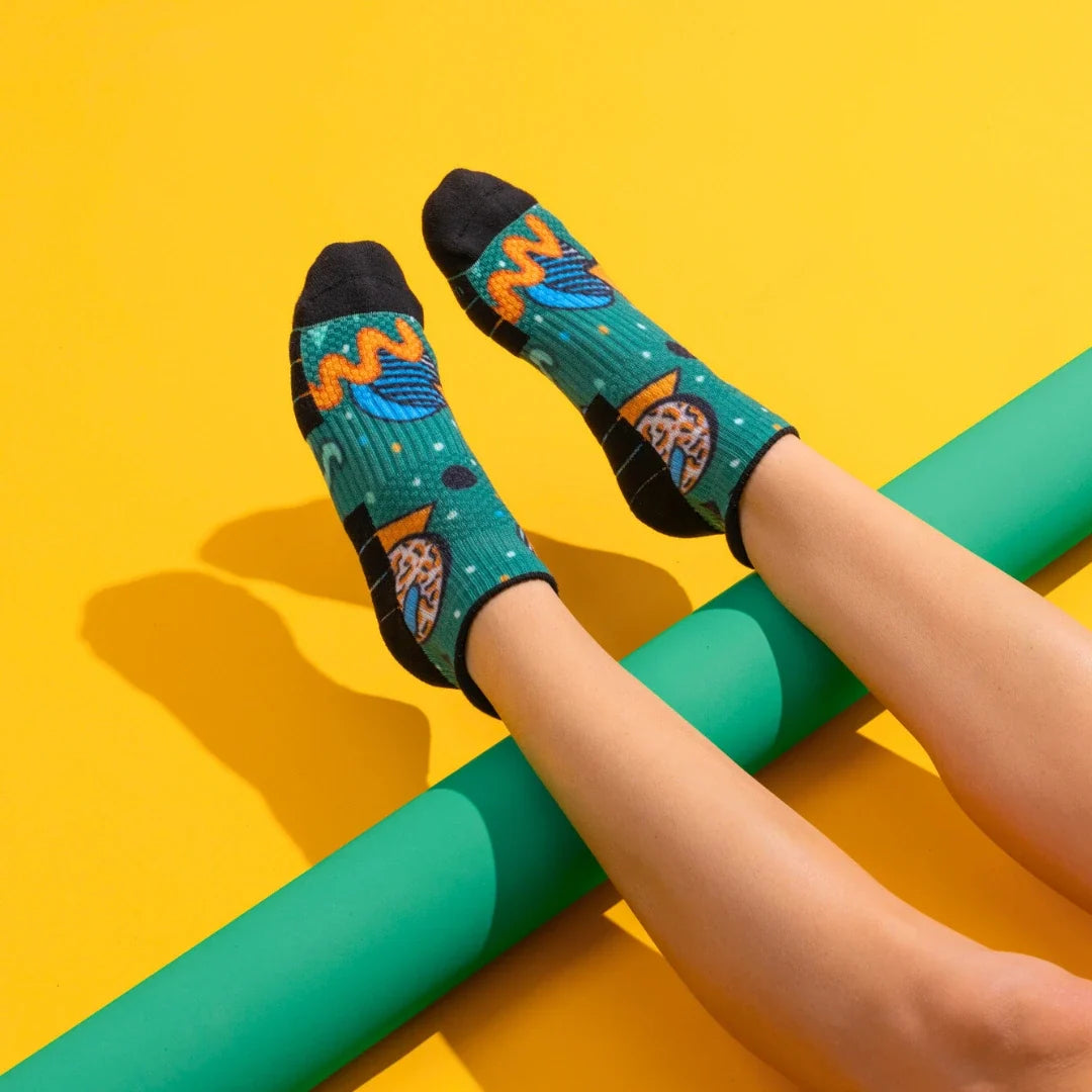 Ankle Compression Socks Retro 2.0 Bamboo