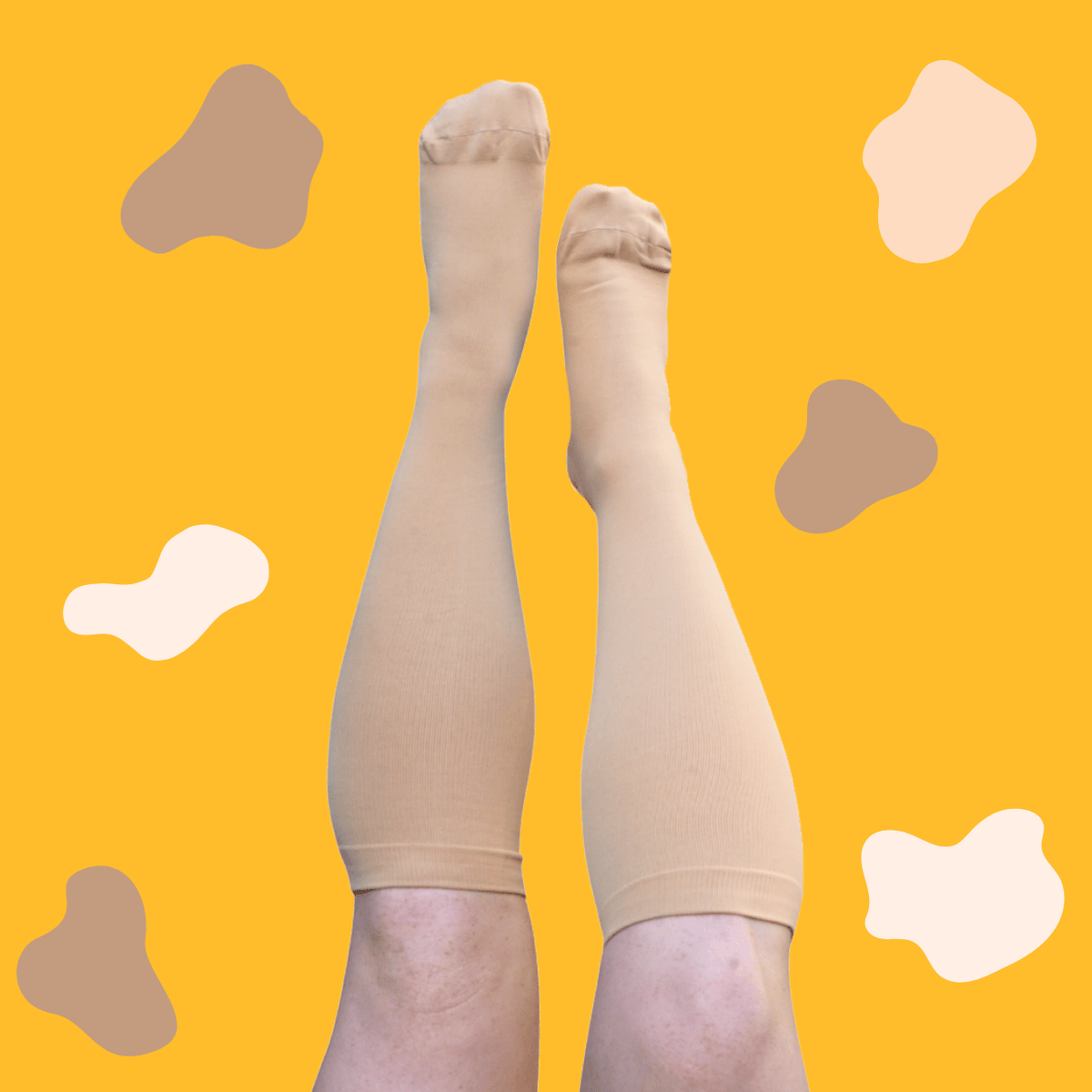 4 Pack Plain Classic Compression Socks